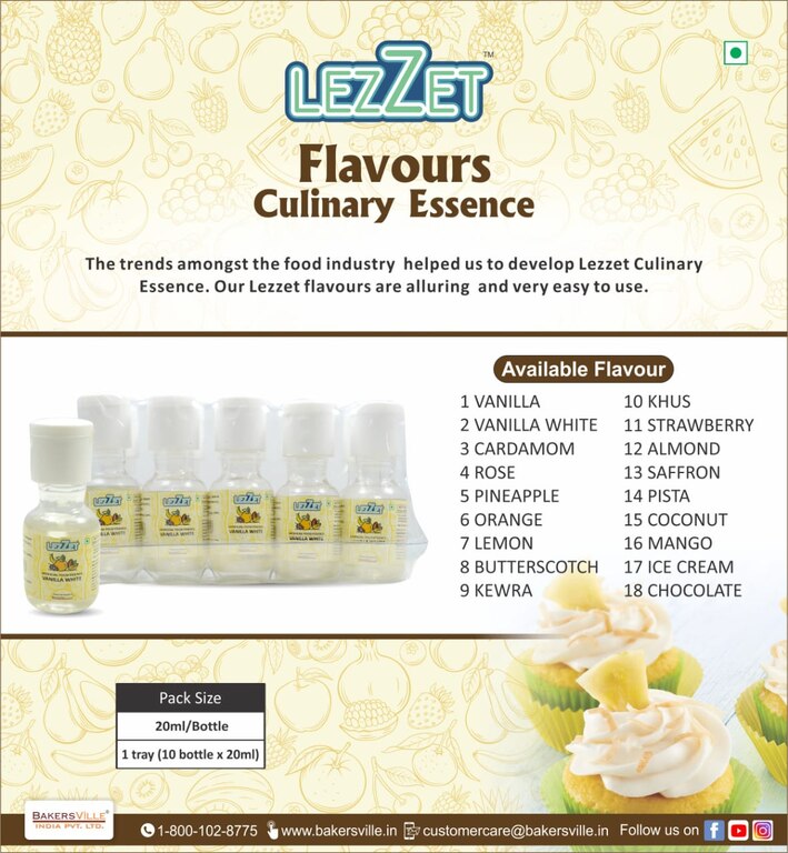 17% Off Lezzet Artificial Food Essence Mango 20 Ml Cake Ingredients - Divena In